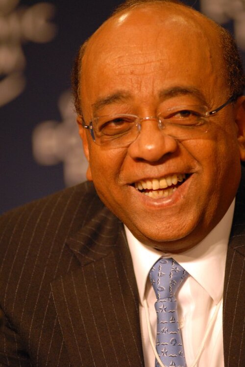 Portrait of Mo Ibrahim