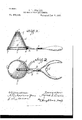 Alfred L. Cralle ice-cream scoop patent drawing