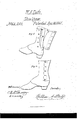 W. A. Dietz shoe-improvement patent drawing